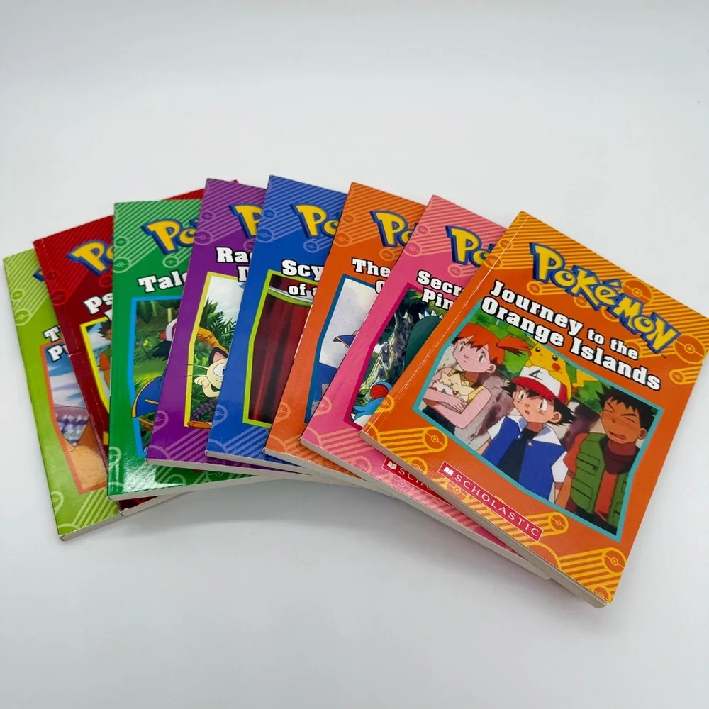 Pokémon Kids Classic Chapter Book Collection Pikachu Squirtle Eevee Charizard